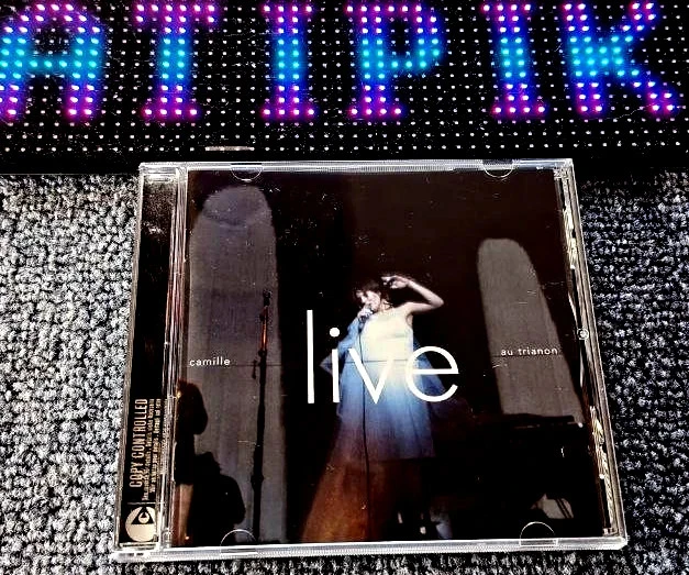 🎤 Camille - Live  Au Trianon - CD Concert Unique Édition EMI🌹